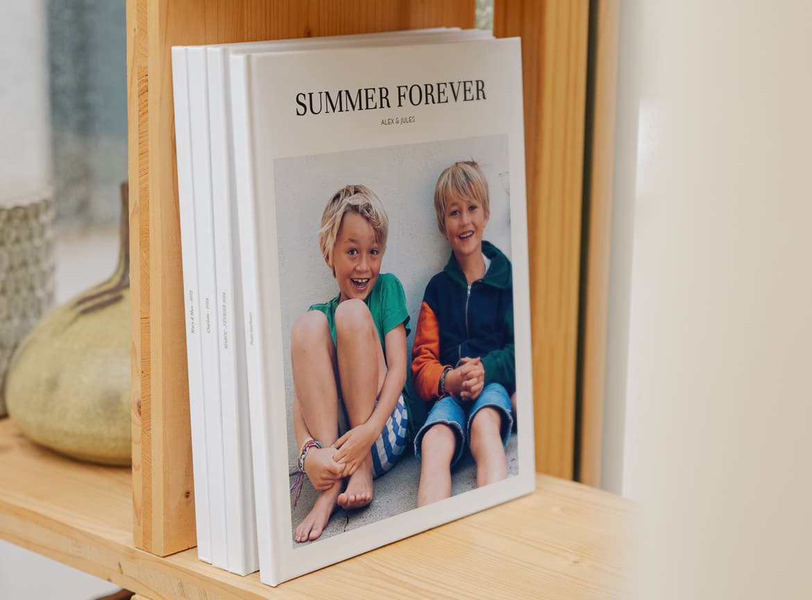 Printed hardcover photo book gifts