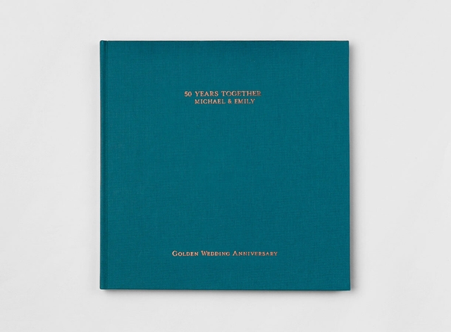 Fabric Photo Books - Foil Stamped Cover