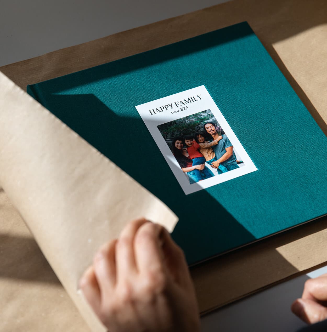 Fabric Hardcover Photo Book