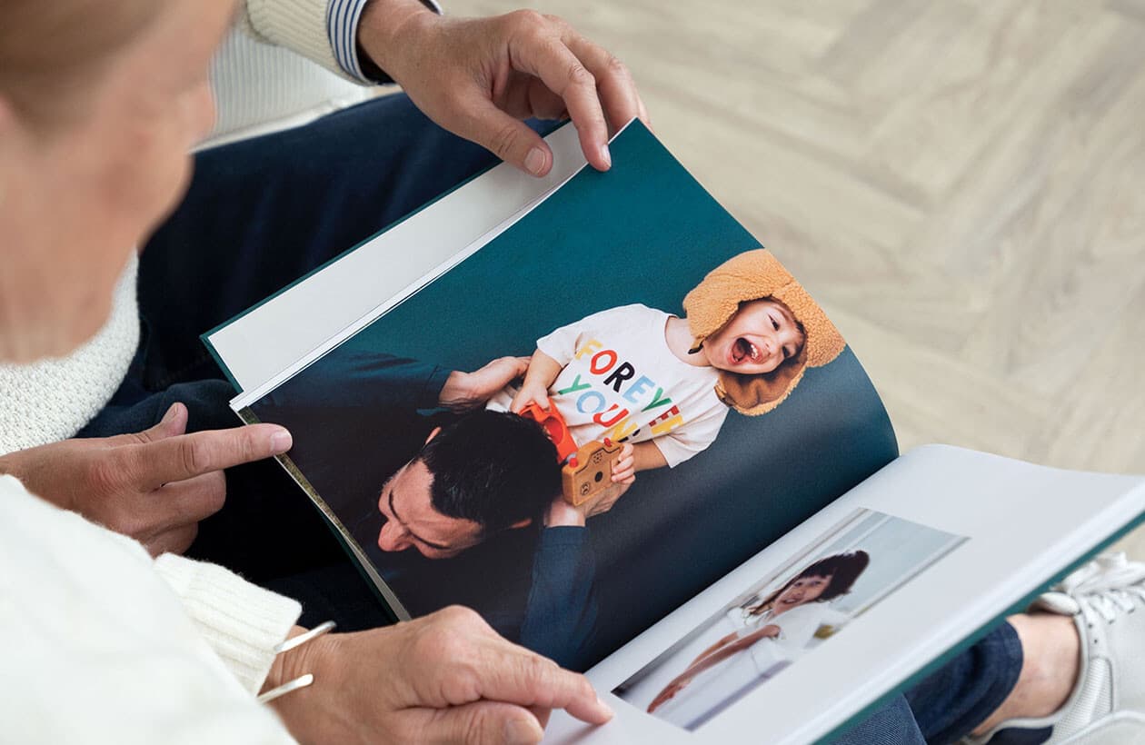 Fabric Photo Books Debossed Photo Cover