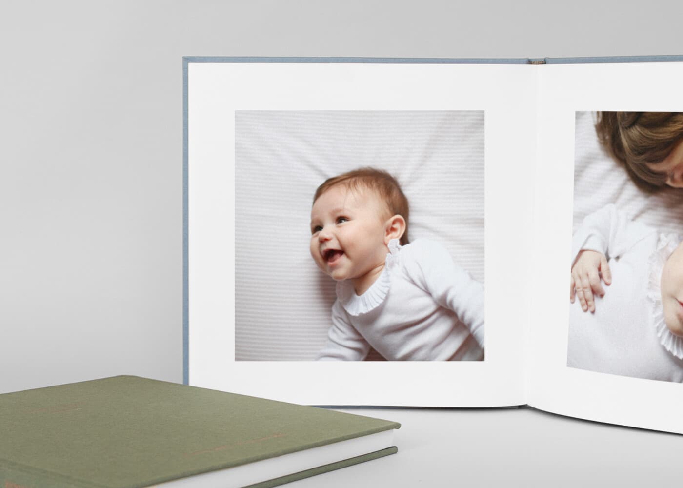Fabric hardcover photo albums
