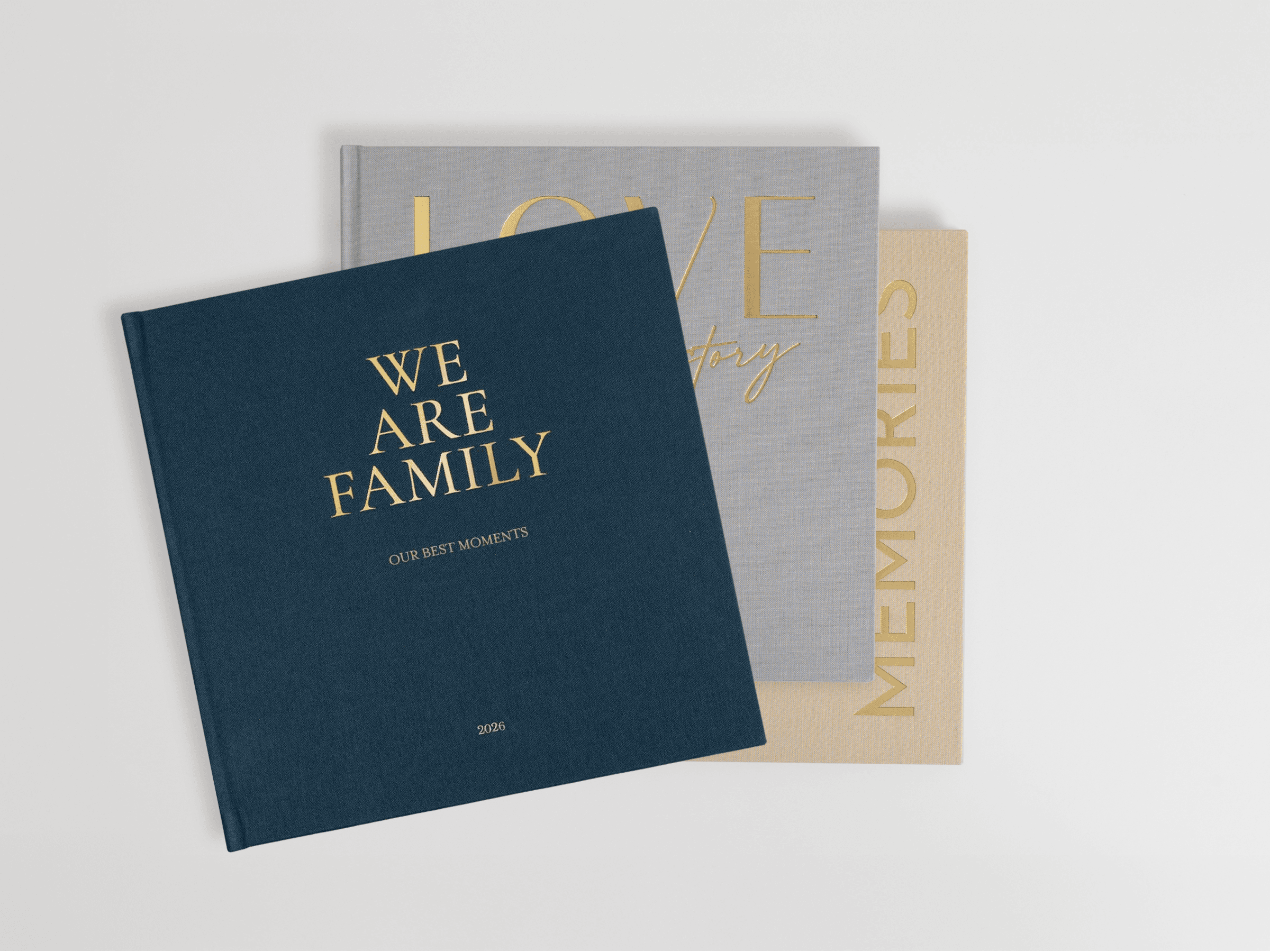 Fabric Photo Books - Special Foil-Stamped Edition