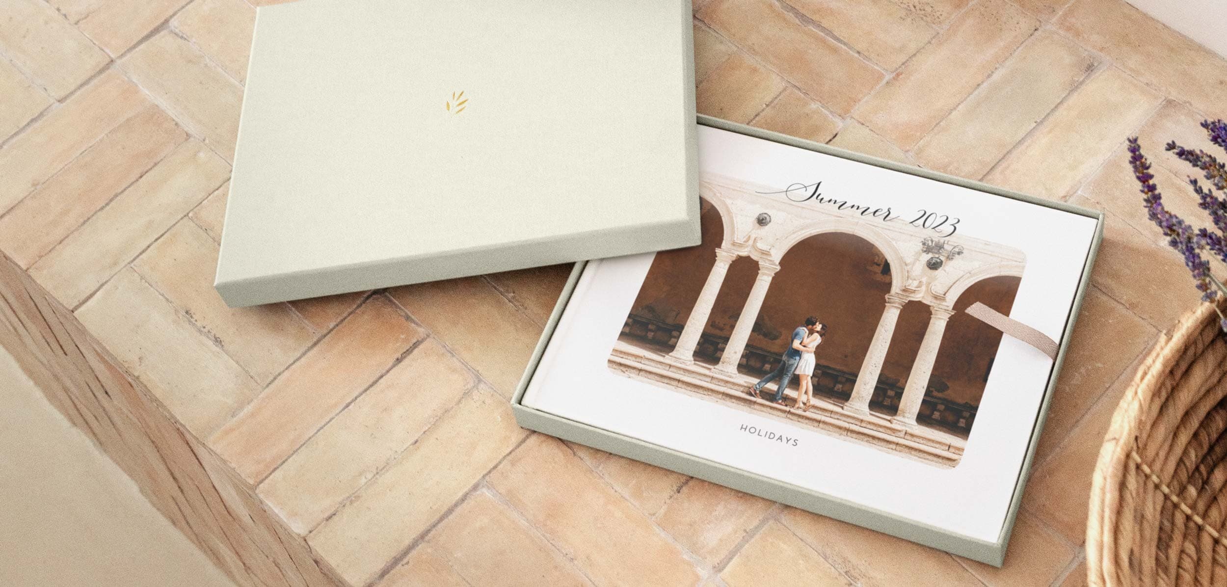 Printed hardcover photo books