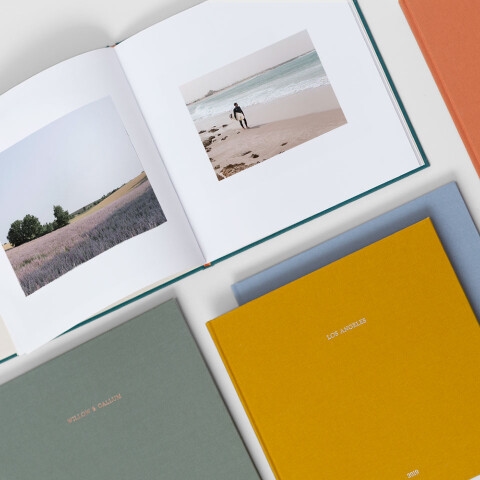 Fabric Hardcover Father's Day Photo Albums